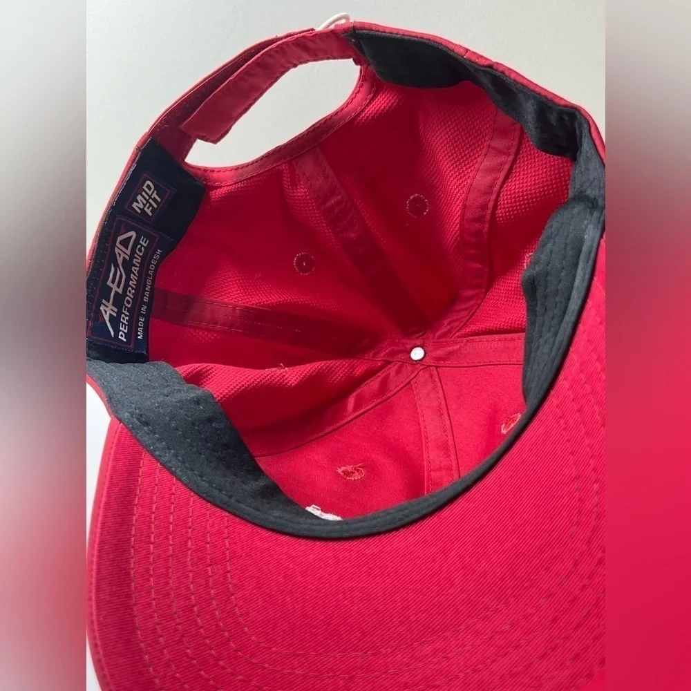 Brand New The Players PGA Red Performance Cap TPC Sawgrass Golf Hat